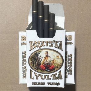 Сигарети з фільтром Чорні "Козацька Люлька"